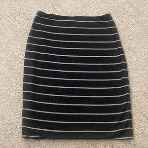 Torn by Ronny Kobo Black Grey striped skirt 🖤🩶